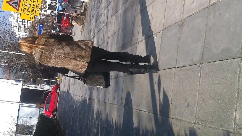 24P Greek blond lingerie and boots