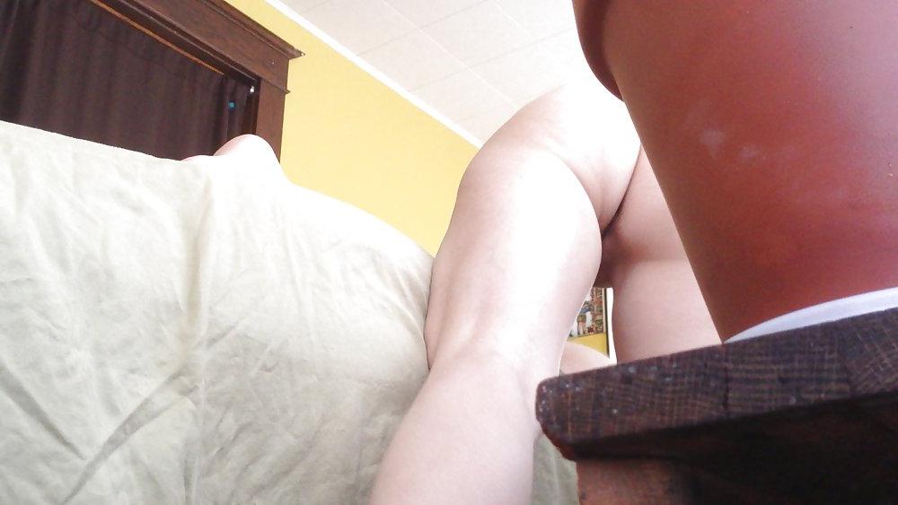 12P Unaware Wife Massaging Naked