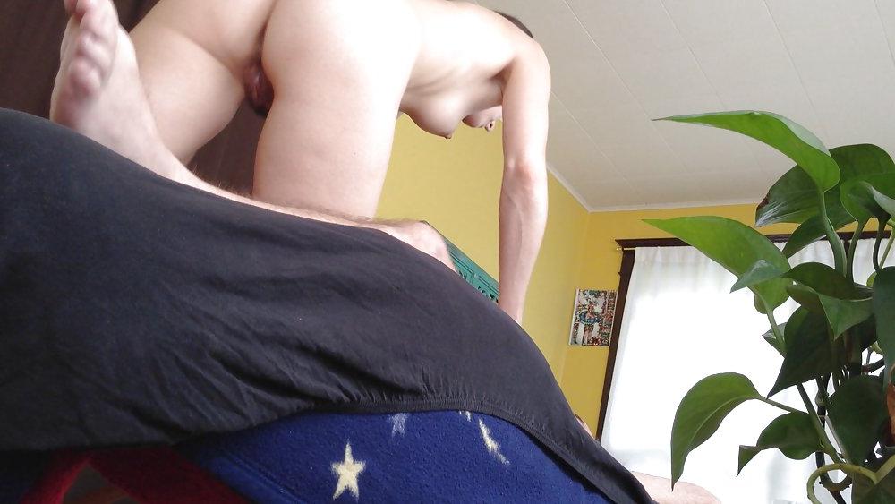 12P Unaware Wife Massaging Naked