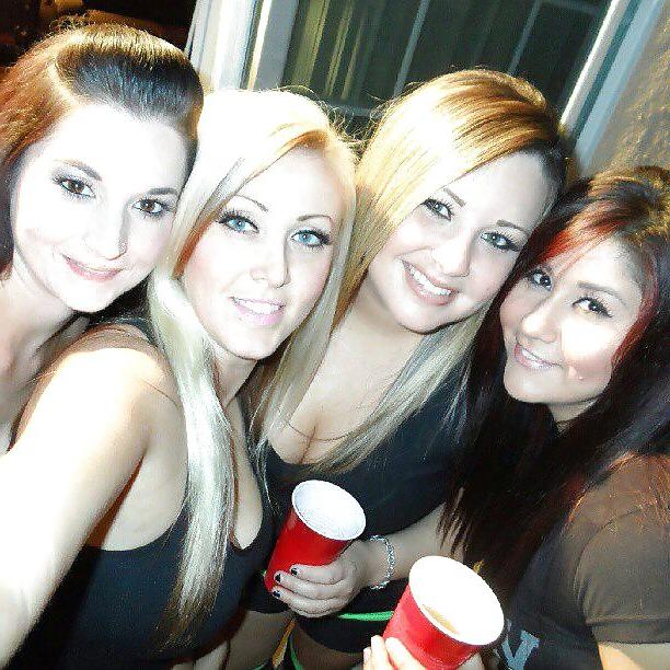 6P Blond with huge tits
