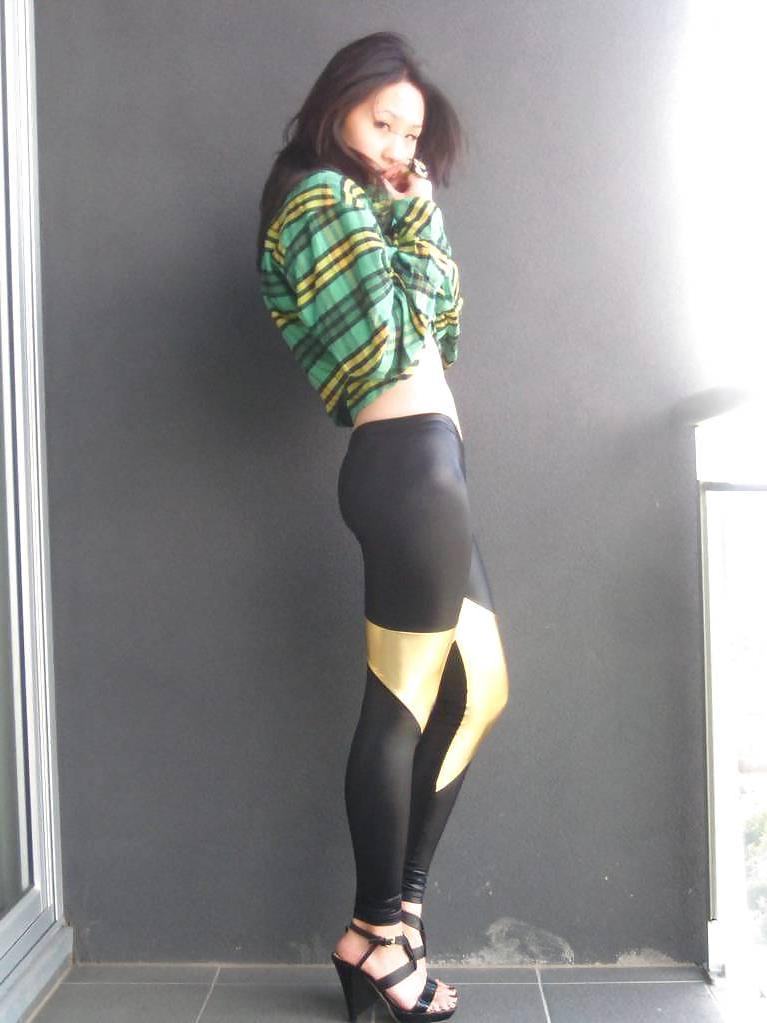 24P Leckere spandex Girls