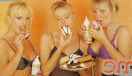 14P Vintage squirty cream babes