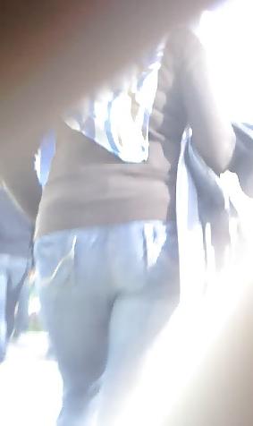 25P Candid egyptian hijabi ass