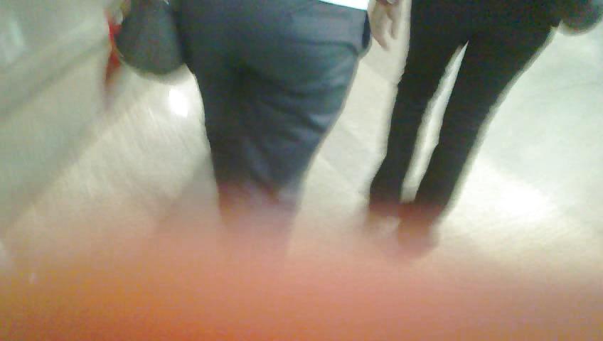 25P Candid egyptian hijabi ass