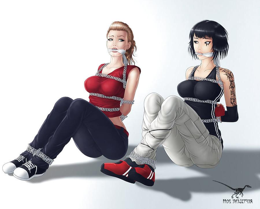 16P Gorgeous hentai and big titty women in bondage by Reptileye
