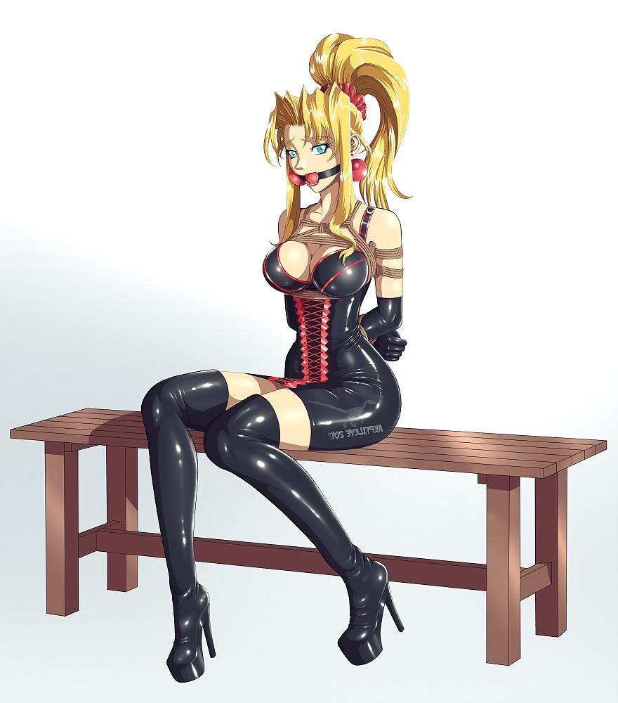 16P Gorgeous hentai and big titty women in bondage by Reptileye