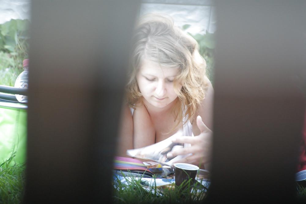 12P REAL Big Tits Voyeur from neighbor woman