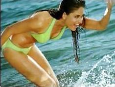 13P WET BABES ON BEACH