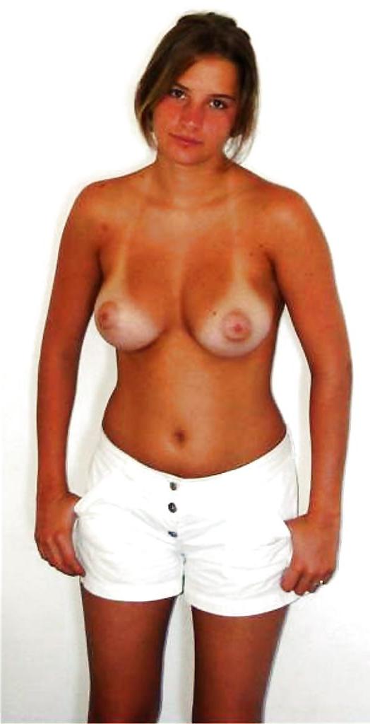 25P Holiday pictures German teen girl big tits and shaved pussy