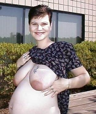20P Pregnant women with saggy tits 1.