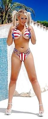 15P Red - White - Blue - Babes