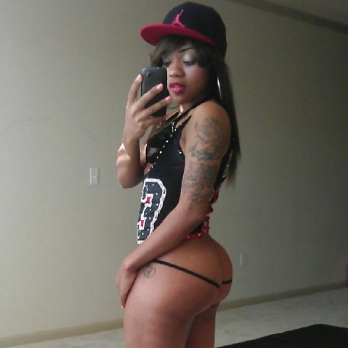 6P Petite Cute Ebony With Giant Ass