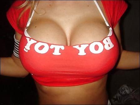 21P Breasts boobs funbags sweater pillows
