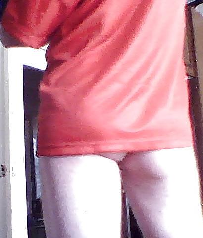 10P Man in red sportswear