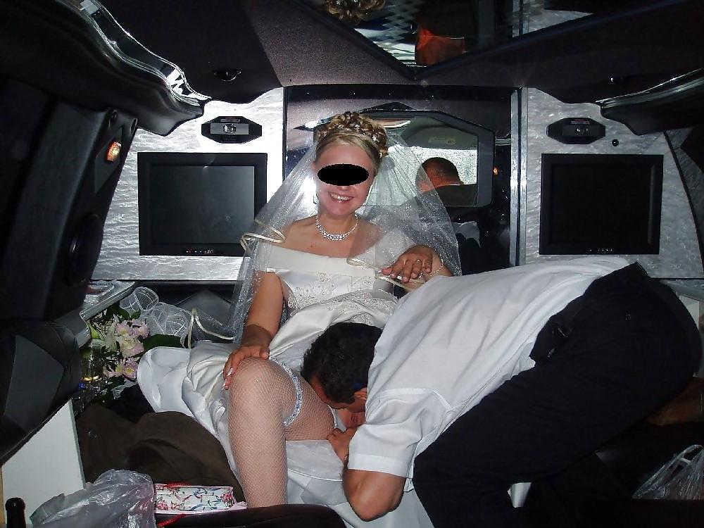 12P BRIDES wedding white panties voyeur married young