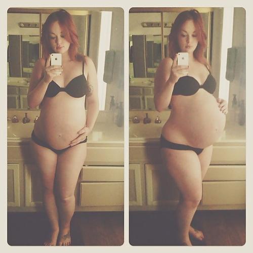 25P Pregnant Babes - Sexy In Lingerie!