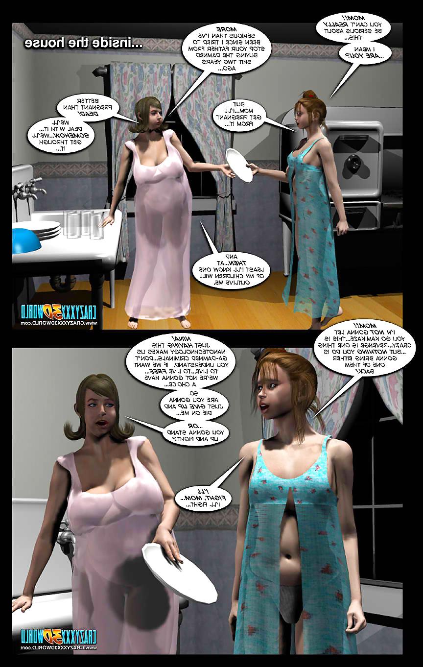 15P 3D Comics porn pics A crazy Fuck story#2