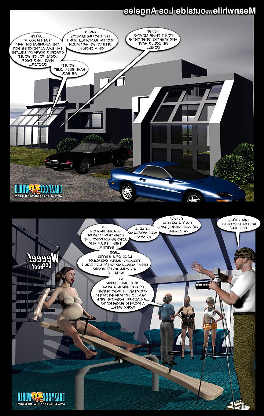 15P 3D Comics porn pics A crazy Fuck story#2