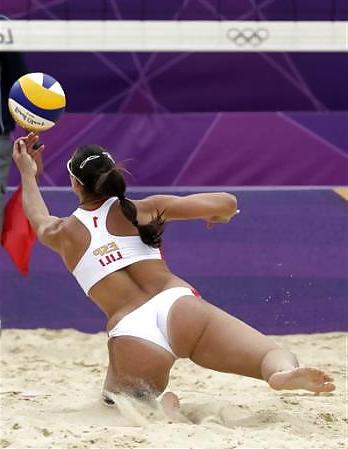 21P Liliana Fernandez: Sexy ASS Spain Volleyball - Ameman