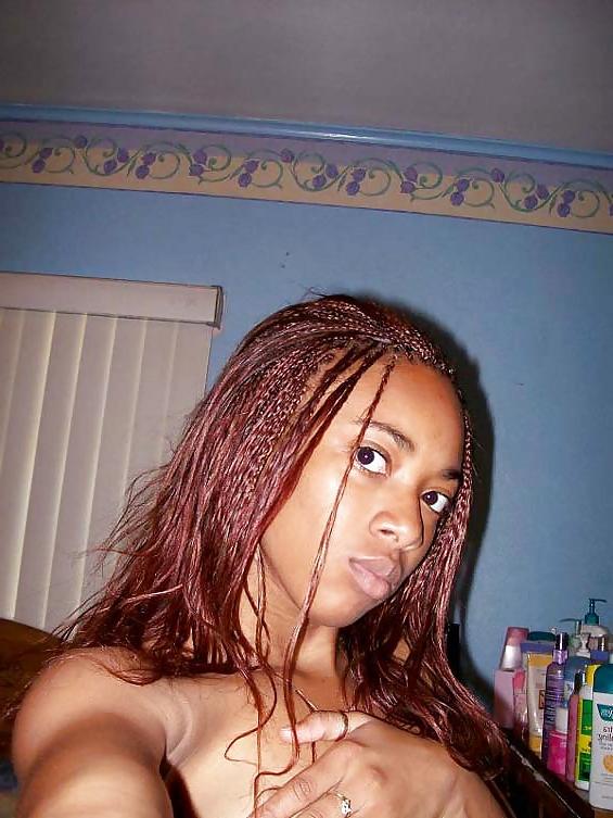 5P Ebony teen tits