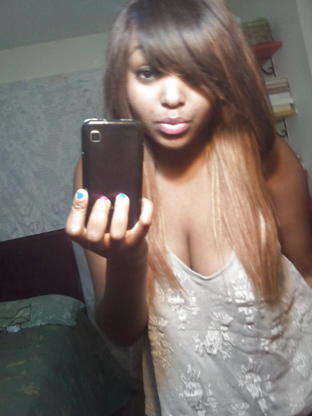 25P My busty ebony boobs