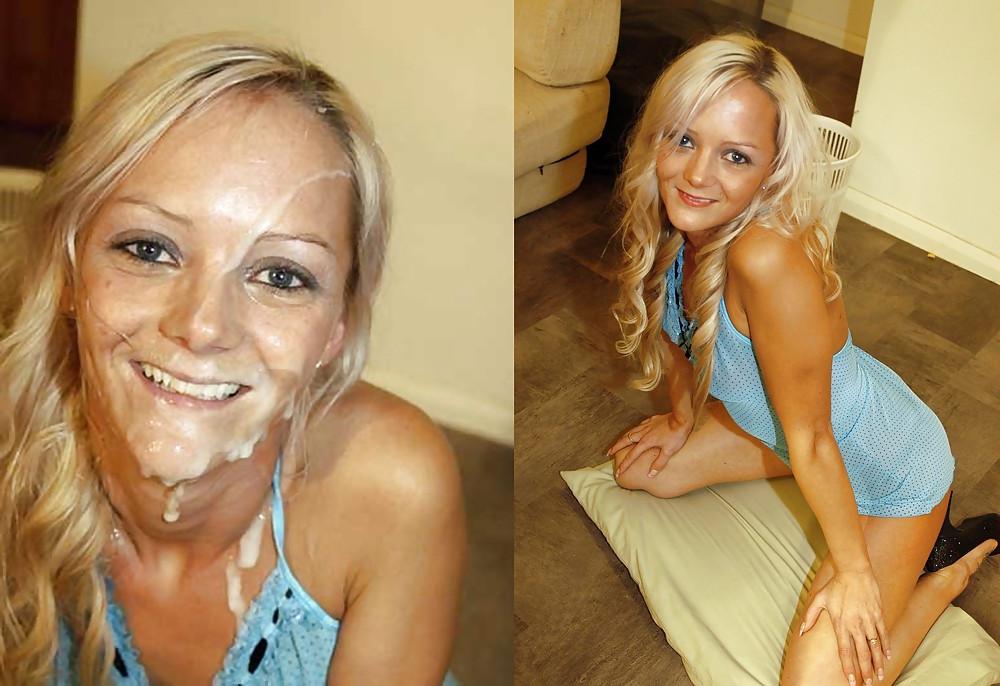 25P BABES BEFORE AND AFTER BUKKAKE