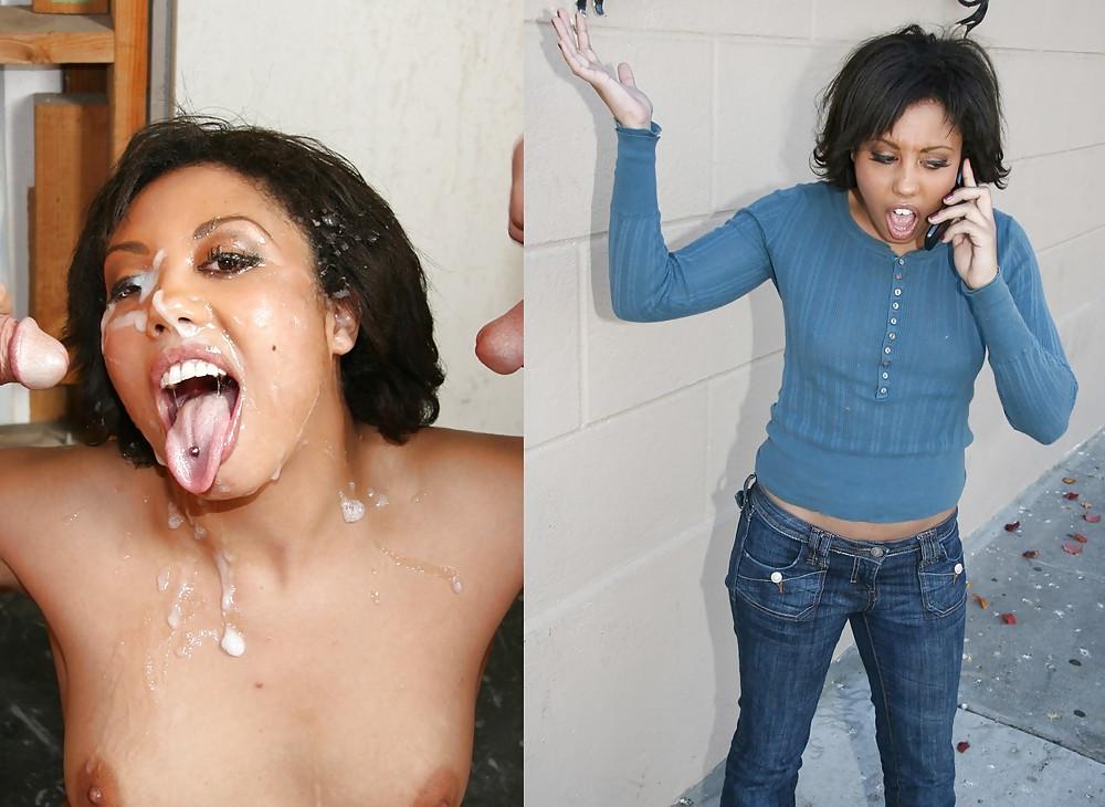 25P BABES BEFORE AND AFTER BUKKAKE