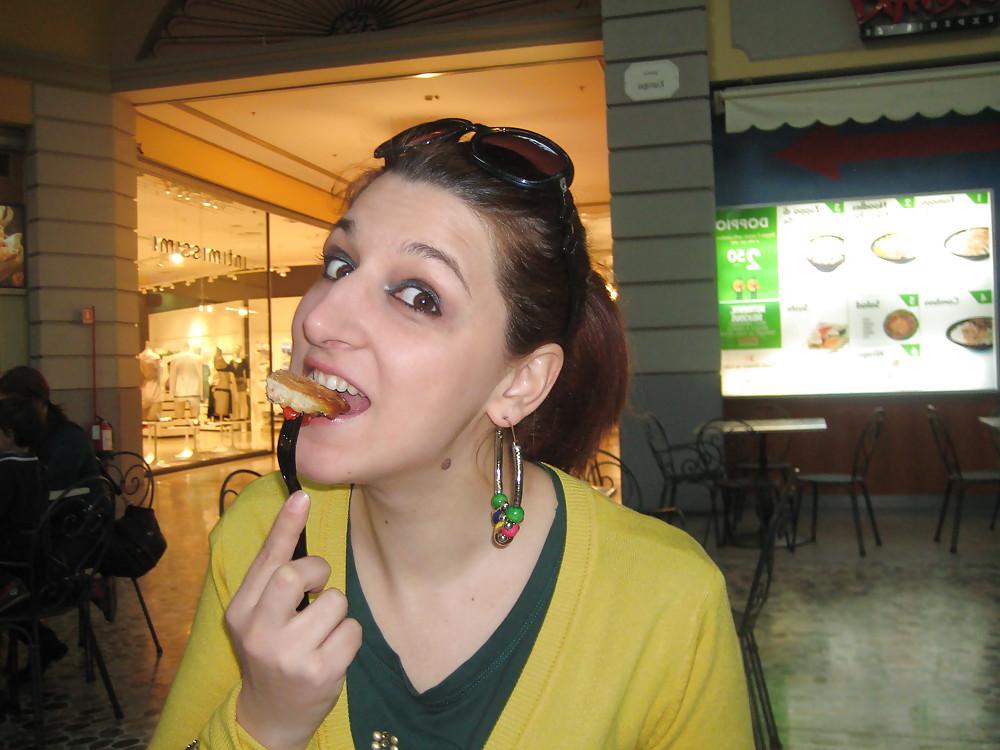 23P Amy cameriera di milano - slut girl from milano