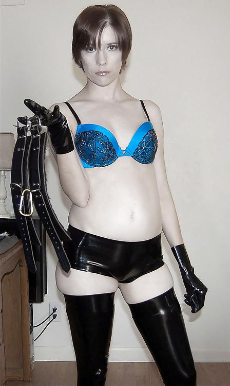 25P Boots, Leather and Latex