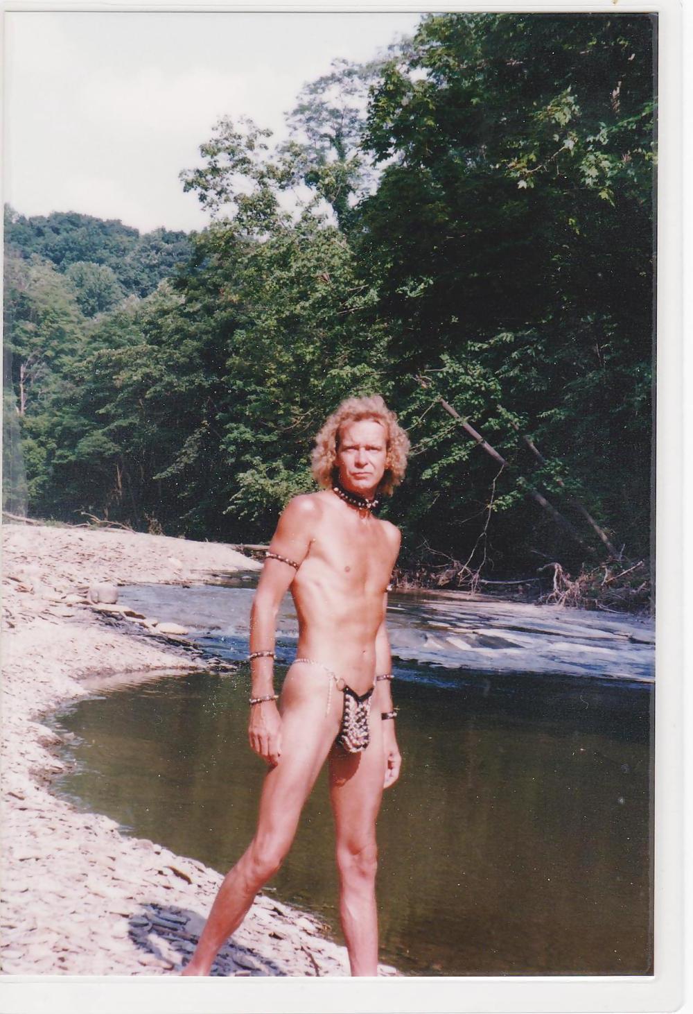 25P At A Local Creek Naked & In Bondage Gear