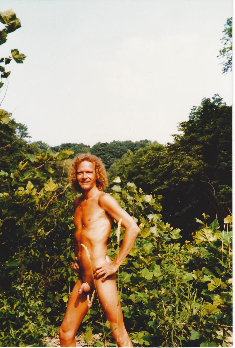 25P At A Local Creek Naked & In Bondage Gear