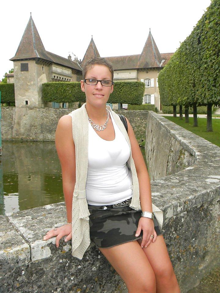 21P French busty girl like big cock
