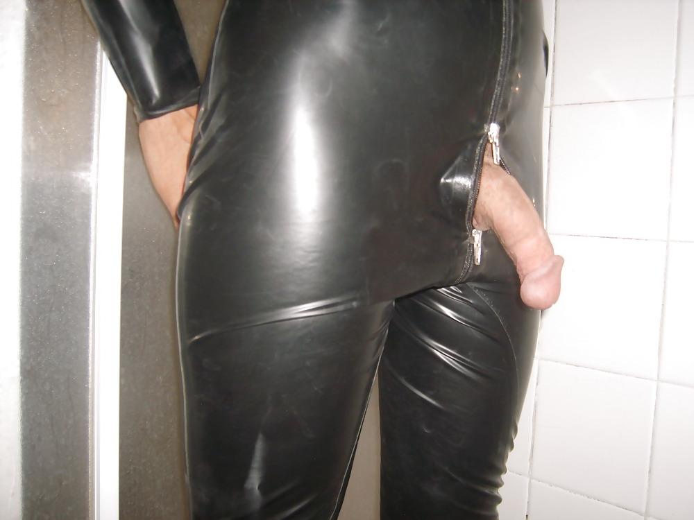8P LATEX  catsuit
