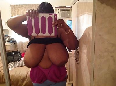 17P Massive Ebony Boobs - Cover girl !!! 2