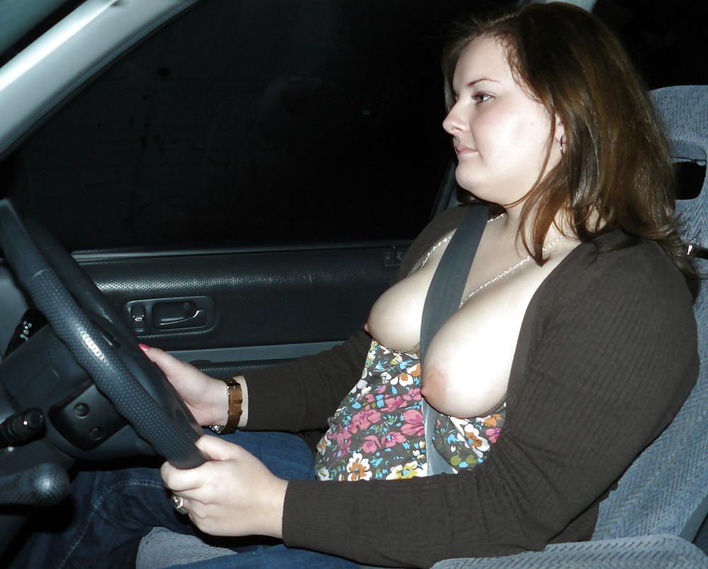 25P Natural Boobs & Asses in, ontop and by the Car! #1