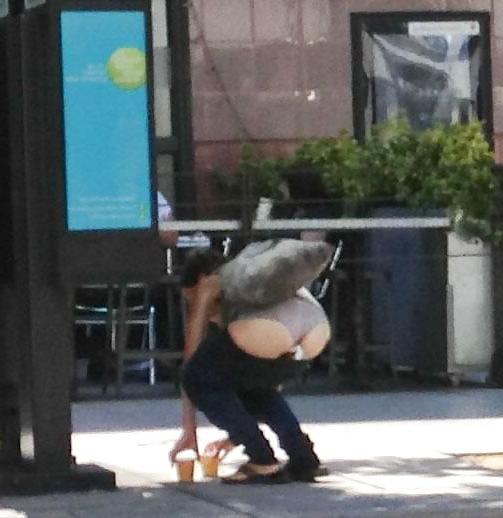 25P Girls Caught in Streets by Voyeur TROC