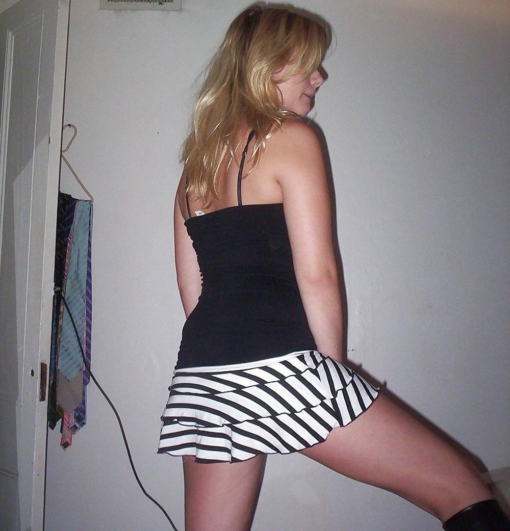 10P Small tits blonde gf