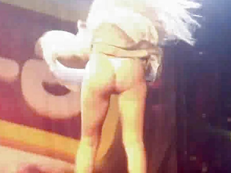 13P Lady Gaga strips NAKED on stage at London GAY nightclub