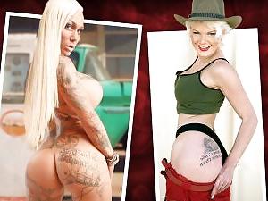 25P German tattoo babes