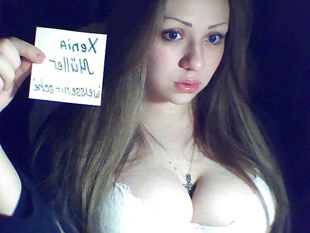 25P Big tit babe Xenia Muller