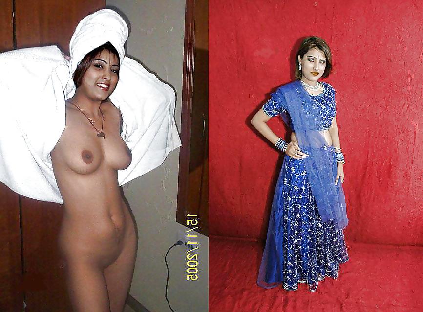 10P Clothed Unclothed Indian Bitches 16