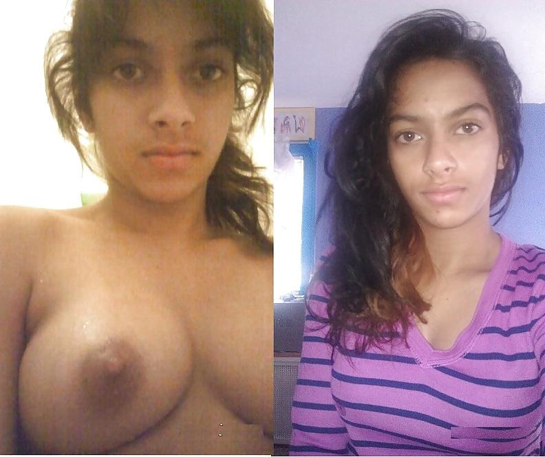 10P Clothed Unclothed Indian Bitches 16