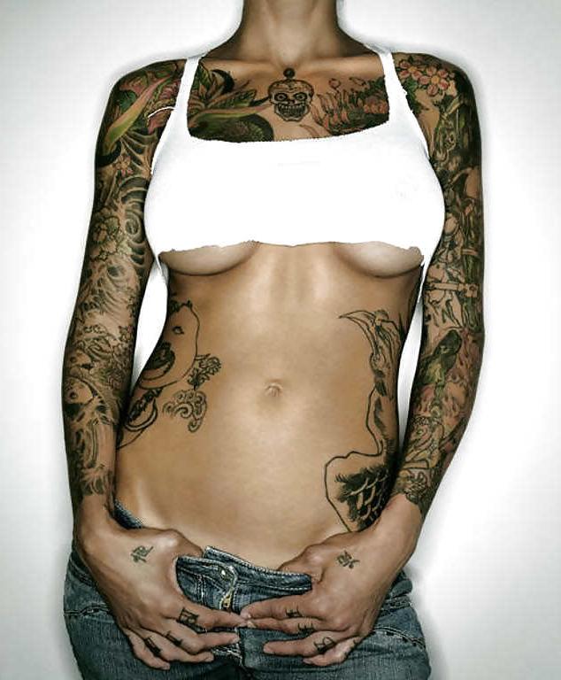 21P Hot tatts, sexy babes !!