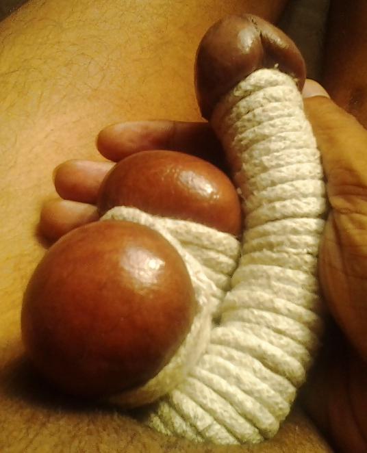 25P Cbt rope fun and cum 