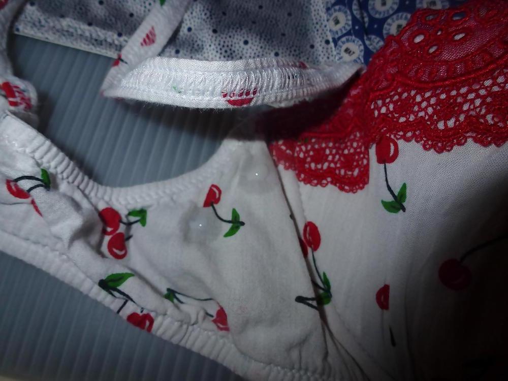 13P Cum on Friend's Wife Bras