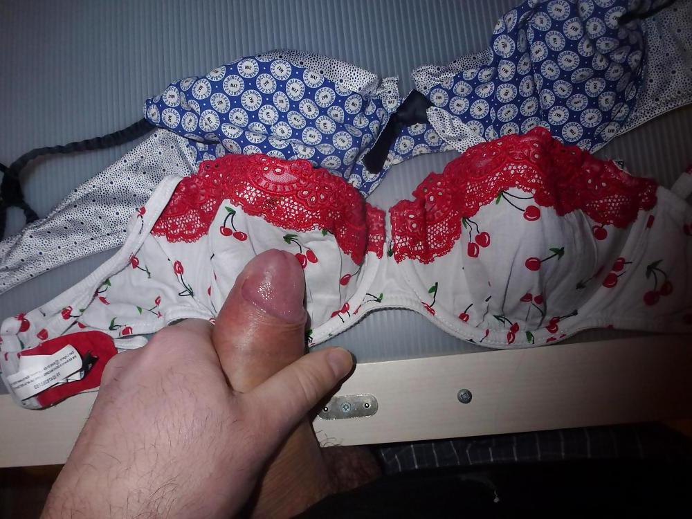 13P Cum on Friend's Wife Bras