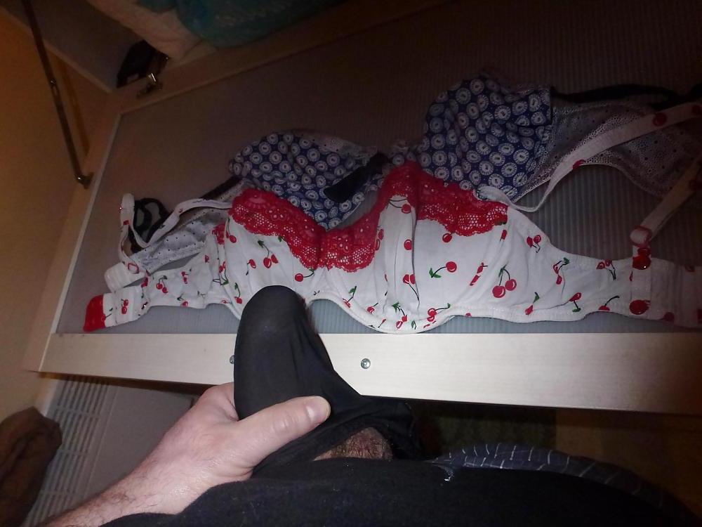 13P Cum on Friend's Wife Bras