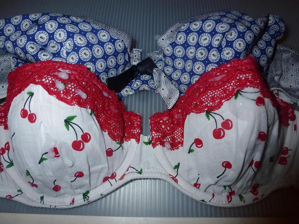 13P Cum on Friend's Wife Bras