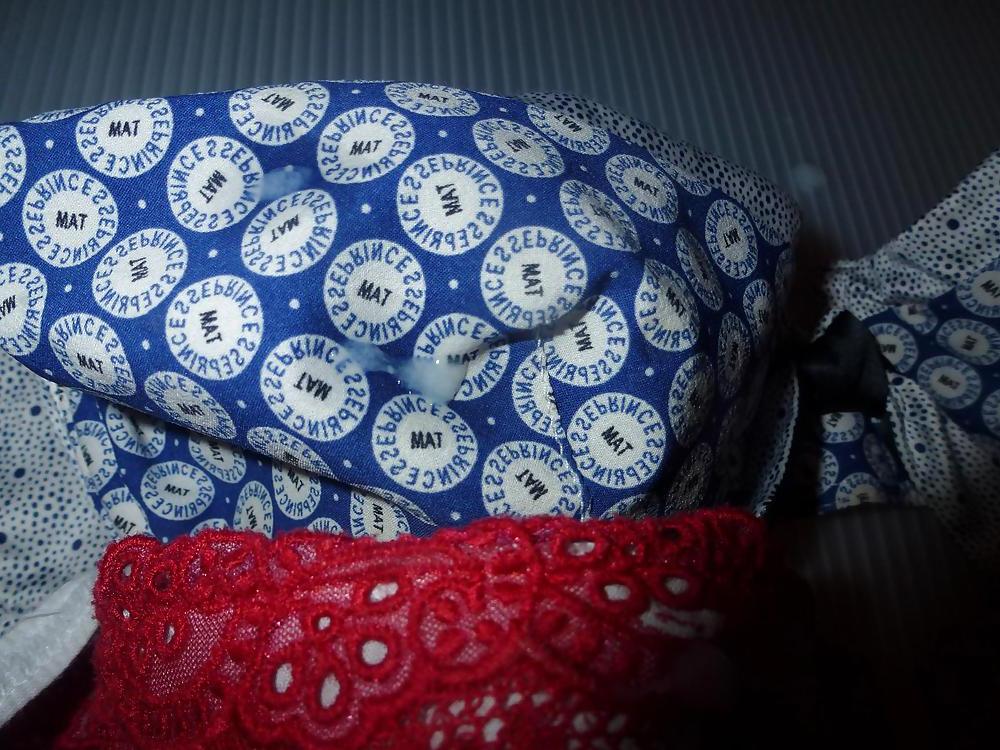 13P Cum on Friend's Wife Bras