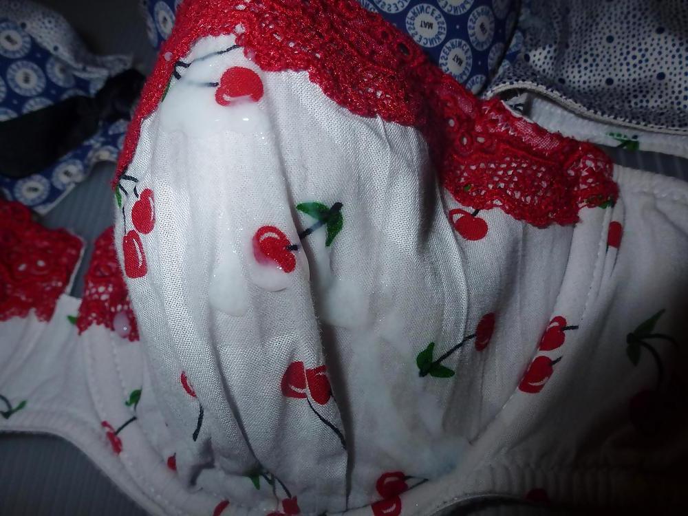 13P Cum on Friend's Wife Bras